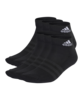 adidas Cushioned Sportswear Ankle Socks 6 Pairs Black