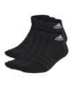adidas Cushioned Sportswear Ankle Socks 6 Pairs Black