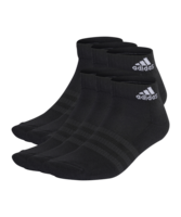 adidas Cushioned Sportswear Ankle Socks 6 Pairs Black