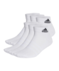 adidas Cushioned Sportswear Ankle Socks 6 Pairs White