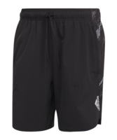 adidas D4T Printed Short Training Schwarz Weiss
