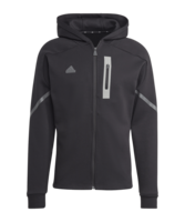 adidas Designed for Gameday Full-Zip Hoodie Black
