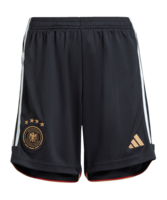 adidas DFB Deutschland Short Home WM 2022 Kids Schwarz