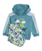 adidas Dino Camo AOP Trainingsanzug Kids Türkis Jogger Set Turquoise