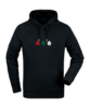 FC Augsburg Hoody Dreier Kids Schwarz