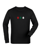 FC Augsburg Sweatshirt Dreier Kids Schwarz