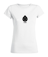 FC Augsburg T-Shirt Zirbelnuss Damen Weiss