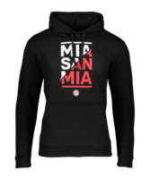 FC Bayern München Mia San Mia Hoody Schwarz