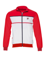 Fila Max Trainingsjacke Tennis Weiss Rot F003