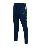 JAKO Active Trainingshose Kids Blau Gelb F89