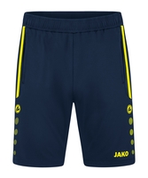 JAKO Allround Trainingsshort Blau Gelb F904