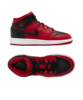 Jordan Air 1 Mid Kids (GS) Rot Schwarz Weiss F660
