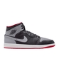 Jordan Air 1 Mid Schwarz Grau F006
