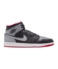 Jordan Air 1 Mid Schwarz Grau F006