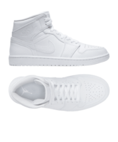 Jordan Air 1 Mid Sneaker Weiss F130