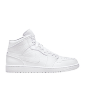 Jordan Air 1 Mid Weiss F136