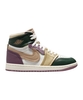 Jordan Air 1 MM High Damen Beige Lila Grün F300