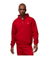 Jordan Essentials Fleece Kapuzenjacke Rot F687