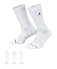 Jordan Everyday Crew Socken 3er Pack Weiss F100