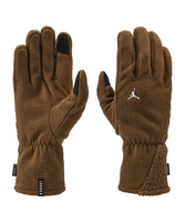 Jordan LGFleece Handschuhe Braun Weiss F217