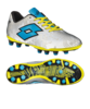 Lotto Solista IV FG Fussballschuh Silber Blau
