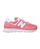 New Balance 574 Damen Rosa Weiss FFP2