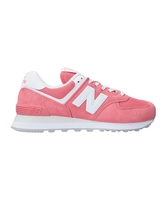 New Balance 574 Damen Rosa Weiss FFP2