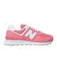 New Balance 574 Damen Rosa Weiss FFP2