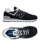 New Balance 574 Schwarz Weiss FEVB