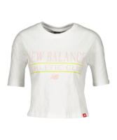 New Balance AC Boxy T-Shirt Damen Weiss FWT
