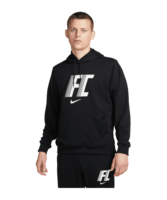 Nike F.C. Fleece Hoody Schwarz F010