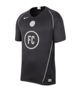 Nike F.C. Home Soccer Trikot kurzarm Schwarz F010