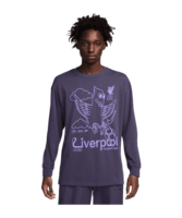 Nike FC Liverpool Air Max90 T-Shirt Grau F015