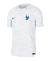 Nike Frankreich Auth. Trikot Away WM 2022 Weiss Blau F100