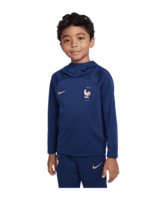 Nike Frankreich Hoody Kids Dunkelblau F410