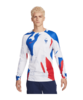 Nike Frankreich Sweatshirt Weiss Blau F100