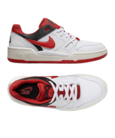 Nike Full Force Lo Weiss Rot F102