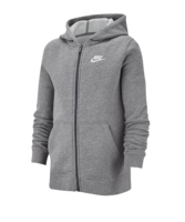 Nike Full-Zip Kapuzenjacke Kids Grau F091