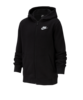 Nike Full-Zip Kapuzenjacke Kids Schwarz F010