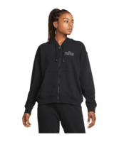 Nike Get Fit Hoody Damen Schwarz Weiss F010