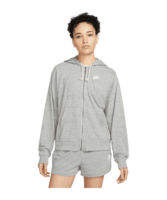 Nike Gym Vintage Jacke Damen Grau Weiss F063