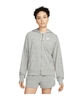 Nike Gym Vintage Jacke Damen Grau Weiss F063