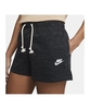 Nike Gym Vintage Short Damen Schwarz Weiss F010
