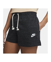 Nike Gym Vintage Short Damen Schwarz Weiss F010
