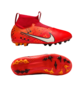 Nike Jr Air Zoom Mercurial Superfly IX Academy AG Dream Speed 7 Kids Rot Weiss Orange F600