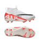 Nike Jr Air Zoom Mercurial Superfly IX Pro FG Ready Kids Rot Weiss Schwarz F600