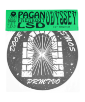 PRMTVO Door Of The Cosmos Slipmat 12 Schwarz