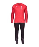 PUMA AC Mailand Trainingsanzug Rot Schwarz F12