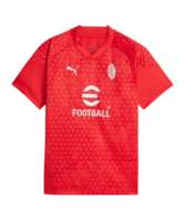 PUMA AC Mailand Trainingsshirt Kids Rot Grau F12