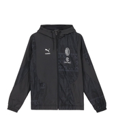 PUMA AC Mailand X Pleasures Prematch Jacke Schwarz F01